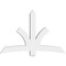Ekena Millwork Davenport Architectural Grade PVC Gable Bracket, 72"W x 48"H x 6"D x 6"F, 16/12 Pitch GBP072X48X0606DAV00 - alternate 5